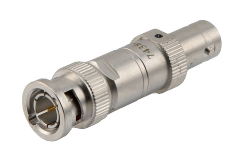 20dB 75 Ω 固定減衰器 BNC オス ～ BNC メス 4GHz 定格 2 W