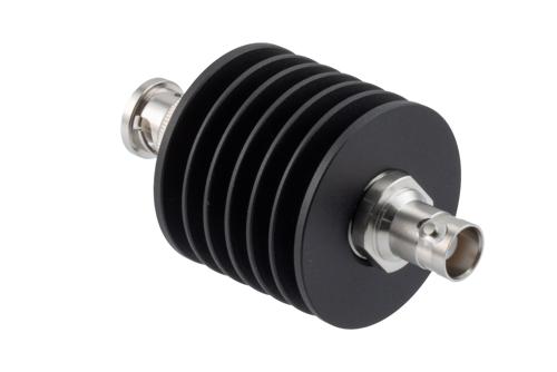 2dB RF 固定減衰器 10W, DC ～ 4GHz, BNC オス ～ BNC メス