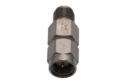 10 dB 固定減衰器, 極低温, SMA オス ～ SMA メス パシベート ステンレス鋼本体, 定格 2 W, DC ～ 18 GHz