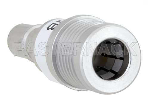 0 dB 固定減衰器、QMA オス 〜 QMA メス、真鍮トリメタル、1 W、最大 6 GHz