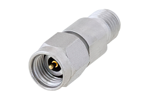 12 dB 固定減衰器、2.92mm オス 〜 2.92mm メス、防錆処理ステンレス鋼、0.5 W、最大 40 GHz