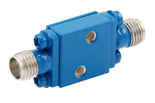 ハイパワー リミッタ、SMA、100W ピークパワー、10 ns リカバリタイム、14 dBm フラットリーク、500 MHz 〜 18 GHz