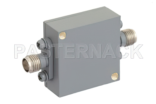 SMA ハイパワー リミッタ、100 W ピークパワー、40 ns リカバリタイム、13 dBm フラットリーク、2 GHz 〜 8 GHz