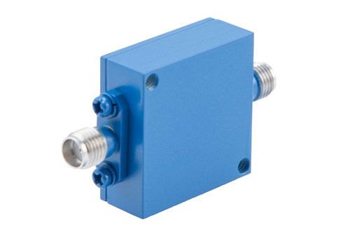 SMA ハイパワー リミッタ、100 W ピークパワー、12 ns リカバリタイム、15 dBm フラット Leakage 6 GHz 〜 18 GHz