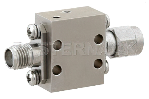 ハイパワー リミッタ、フィールド交換式 SMA、100W ピークパワー、15 us リカバリタイム、14 dBm フラットリーク、2 GHz 〜 18 GHz