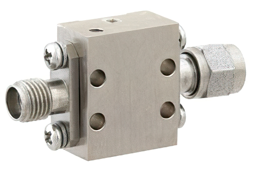 ハイパワー リミッタ、フィールド交換式 2.92mm、100W ピークパワー、15 us リカバリタイム、13 dBm フラットリーク、18 GHz 〜 40 GHz