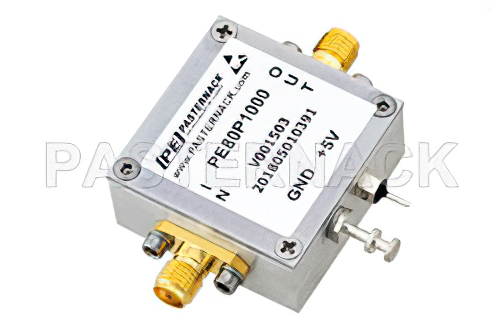 パワーディテクタ、SMA、ポジティブ出力スロープ、50 MHz 〜 5 GHz
