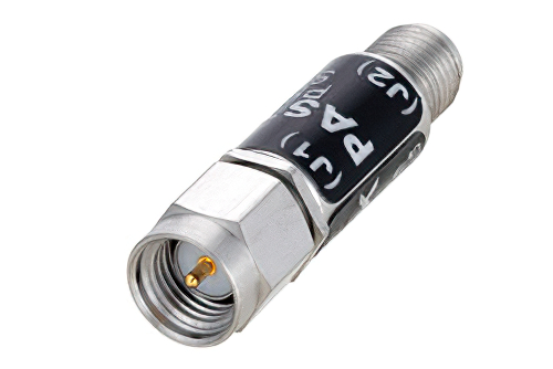 トンネルダイオード ゼロバイアスディテクタ、SMA、5 nsec パルス立上時間、ネガティブビデオ出力、+17 dBm max Pin、500 MHz 〜 18 GHz