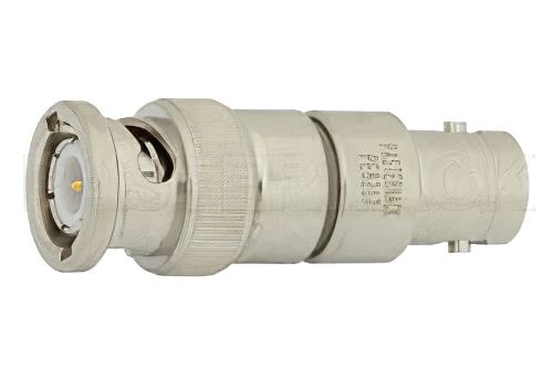 50 Ω D.C.ブロック BNCプラグからBNCジャック; 10 MHz - 4 GHz