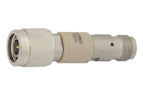 50 Ω D.C.ブロック TNCプラグからTNCジャック; 10 MHz - 18 GHz