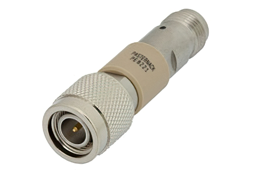 50 Ω D.C.ブロック TNCプラグからTNCジャック; 10 MHz - 18 GHz