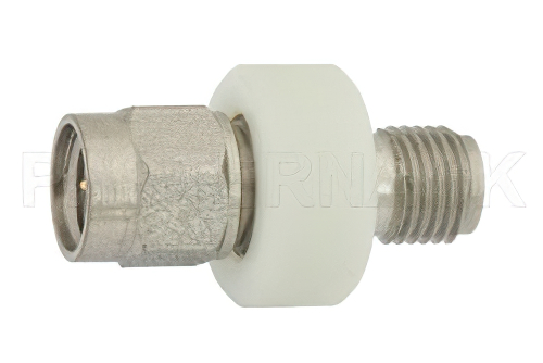 50 Ω D.C.ブロック 2.92mmプラグから2.92mmジャック; 10 MHz - 40 GHz