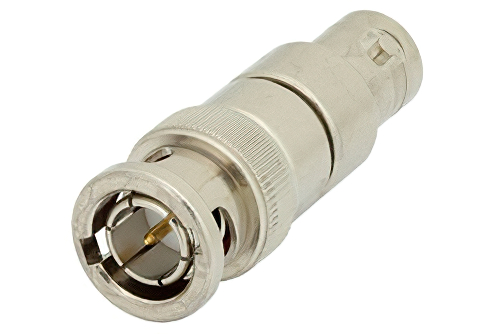 75 Ω D.C.ブロック 75 Ω BNCプラグから75 Ω BNCジャック; 100 MHz - 4 GHz