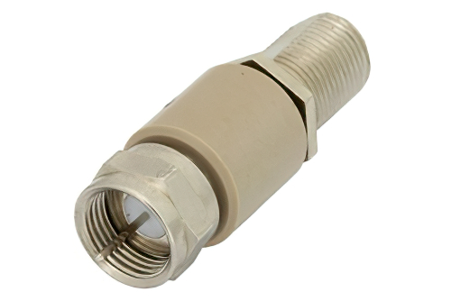 D.C.ブロック FプラグからFジャック; 10 MHz - 2 GHz