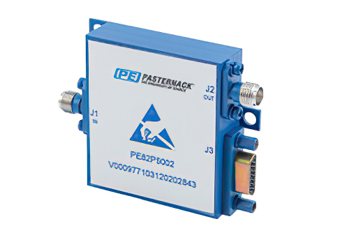 8ビット プログラマブル フェーズシフター、6 GHz〜18 GHz、位相調整範囲 0〜360度、256ステップ、SMA