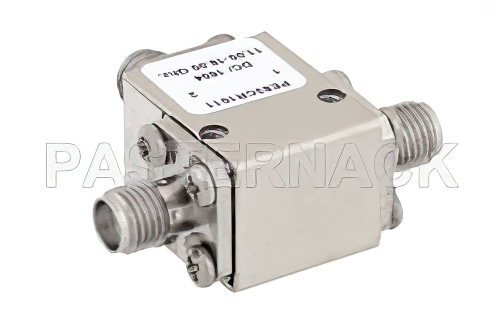ハイパワーサーキュレータ、20 dB アイソレーション、11 GHz 〜 18 GHz、50 W、SMA メス