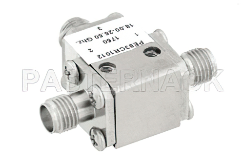 ハイパワーサーキュレータ、17 dB アイソレーション、18 GHz 〜 26.5 GHz、50 W、SMA メス