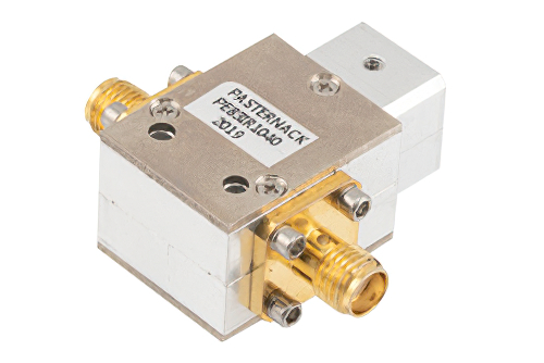 Isolator with 19 dB Isolation from 4 GHz to 8 GHz, 30 Watts and SMA Female