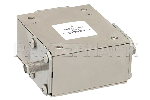 ハイパワーサーキュレータ、18 dB アイソレーション、698 MHz 〜 960 MHz、1000 W、SMA メス