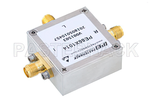 ダブルバランスミキサ、動作範囲 5 MHz 〜 1 GHz、IF範囲 DC 〜 1 GHz、LO パワー +7 dBm、SMA