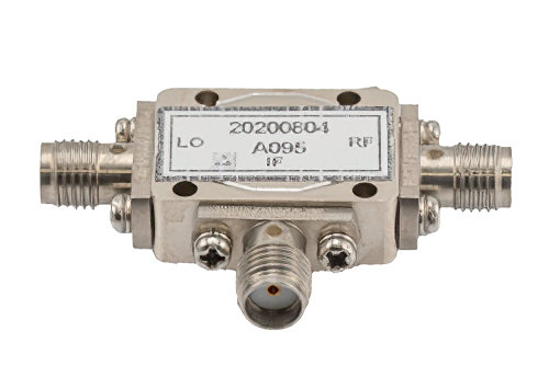 Triple Balanced Mixer Operating from 2 GHz to 18 GHz with an IF Range from 1 GHz to 6 GHz and LO Power of +14 dBm, Field Replaceable SMA