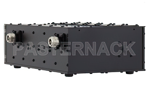 5 セクションチューナブルバンドパスフィルタ、N メス コネクタ、動作範囲 125 MHz 〜 250 MHz、5% 帯域幅