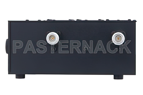 3 セクション チューナブル バンドリジェクト フィルタ、N メス コネクタ、動作範囲 250 MHz 〜 500 MHz、1% 帯域幅