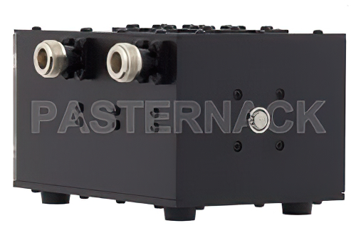 3 セクション チューナブル バンドリジェクト フィルタ、N メス コネクタ、動作範囲 1 GHz 〜 2 GHz、1% 帯域幅