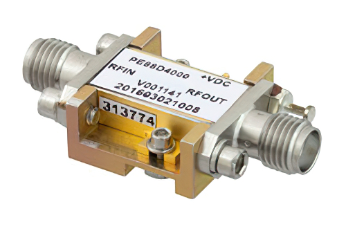 分周器、4分周プリスケーラモジュール、500 MHz 〜 18 GHz、フィールド交換式 SMA