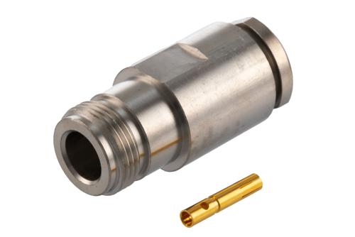 N メス コネクタ, クランプ/はんだ接続, RG213, RG214, RG8, RG9, RG11, RG225, RG393, RG144, RG216, RG215