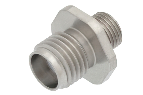 SMA メス 〜 SMP オス フルデテントバルクヘッドマウントアダプタ