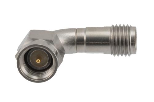 2.92mm オス 〜 2.92mm メス 曲げ直角アダプタ、最大 40 GHz