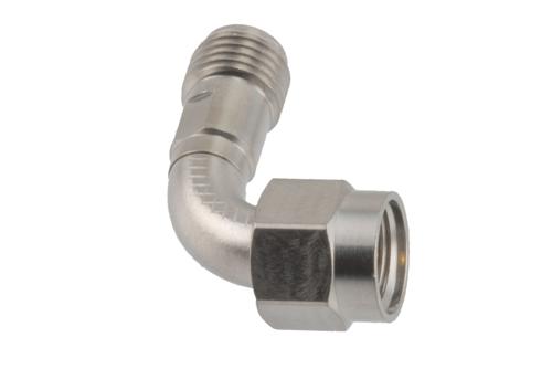 2.92mm オス 〜 2.92mm メス 曲げ直角アダプタ、最大 40 GHz