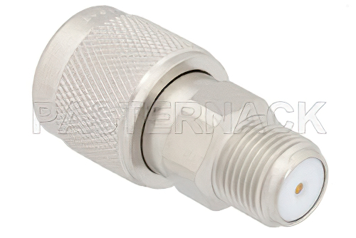 75 Ω TNC オス 〜 75 Ω F メス アダプタ