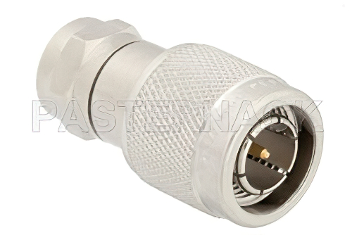 75 Ω TNC オス 〜 75 Ω F オス アダプタ