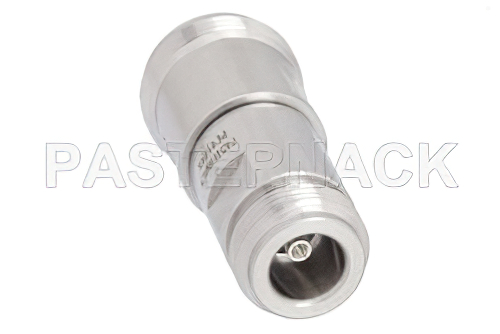 低PIM 4.1/9.5 Mini DIN メス 〜 N メス アダプタ