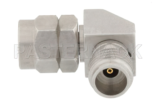 1.85mm オス 〜 2.4mm メス 直角アダプタ