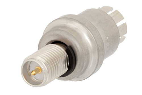 クイック着脱 SMA オス 〜 逆極性 SMA メス アダプタ