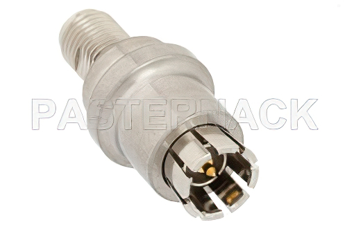 クイック着脱 SMA オス 〜 逆極性 SMA メス アダプタ