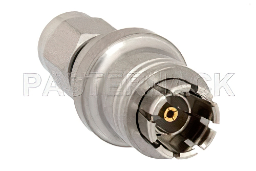 クイック着脱逆極性 SMA オス 〜 SMA オス アダプタ