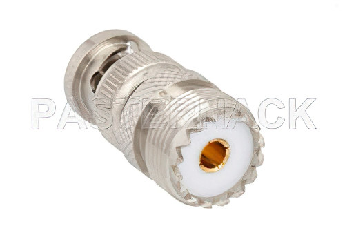 UHF メス 〜 BNC オス アダプタ