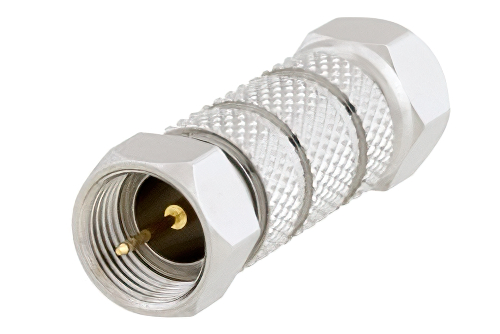 プレシジョン 75 Ω F オス 〜 75 Ω F オス アダプタ