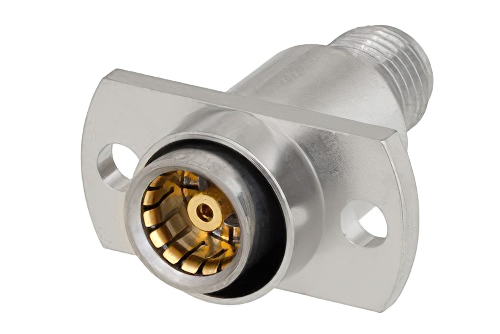 2ホールパネルマウントスライドオン BMA ジャック 〜 SMA メス アダプタ