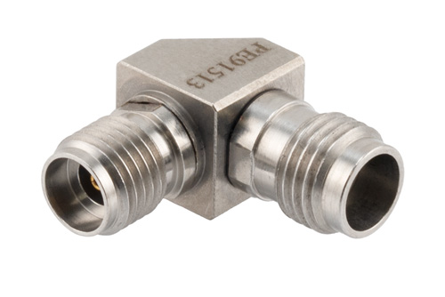1.85mm Female to 2.92mm Female Right Angle Adapter