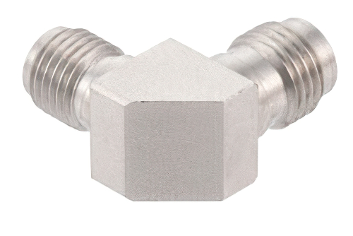 1.85mm Female to 2.92mm Female Right Angle Adapter