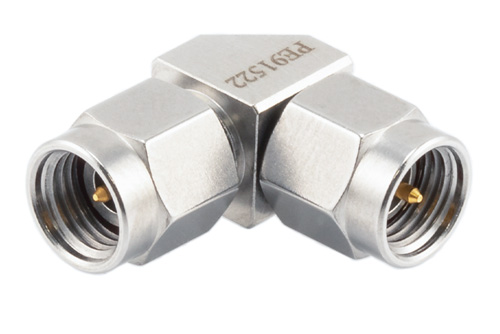 2.92mm Male to 3.5mm Male Right Angle Adapter