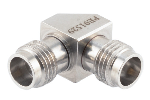 2.4mm Female to 2.4mm Female Right Angle Adapter
