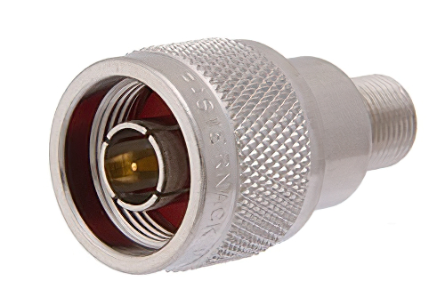 50 Ω N オス 〜 75 Ω F メス アダプタ