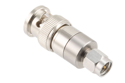 BNC オス ～ SMA オス アダプタ