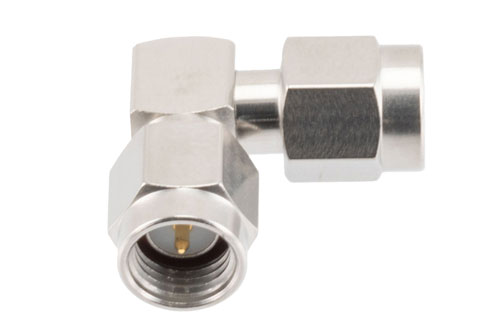 SMA オス ～ SMA オス 直角 アダプタ